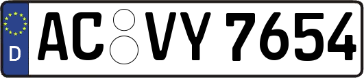 AC-VY7654
