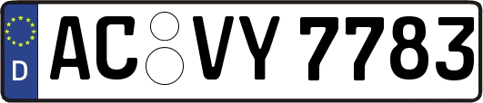 AC-VY7783