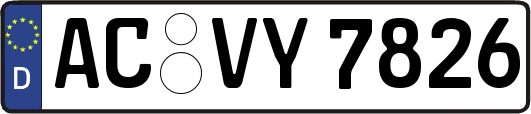 AC-VY7826
