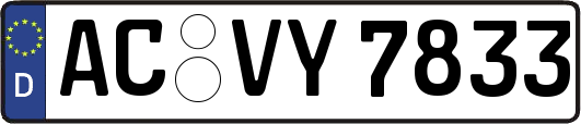 AC-VY7833