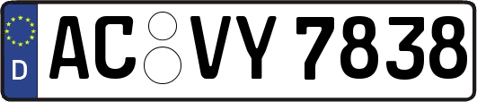 AC-VY7838