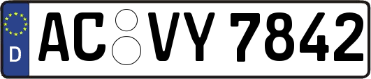 AC-VY7842