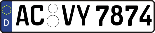 AC-VY7874