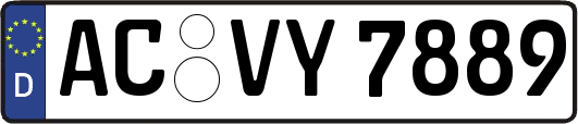 AC-VY7889