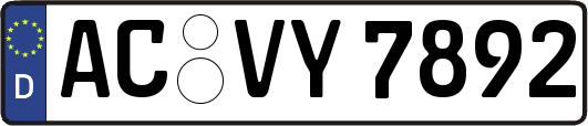 AC-VY7892