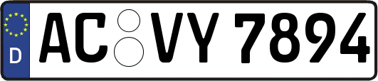 AC-VY7894