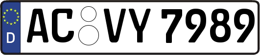 AC-VY7989
