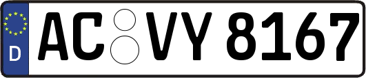 AC-VY8167