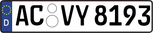 AC-VY8193