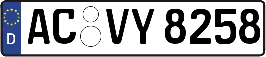 AC-VY8258