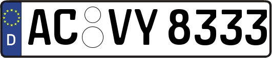 AC-VY8333