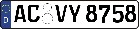 AC-VY8758