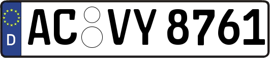 AC-VY8761