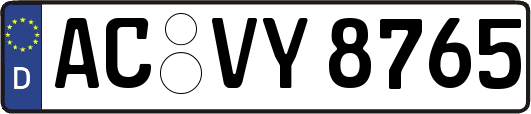 AC-VY8765
