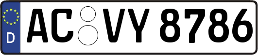 AC-VY8786