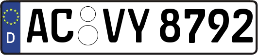 AC-VY8792