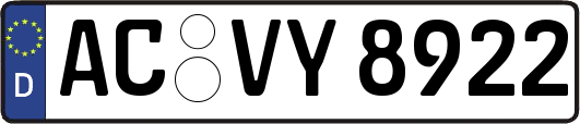AC-VY8922