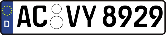 AC-VY8929