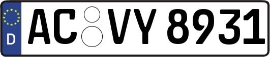 AC-VY8931