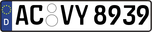 AC-VY8939