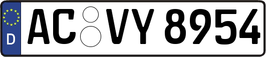 AC-VY8954