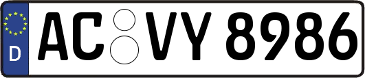 AC-VY8986