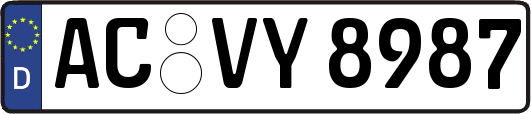 AC-VY8987