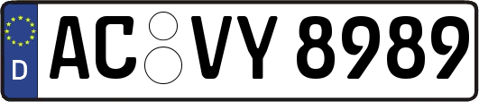 AC-VY8989