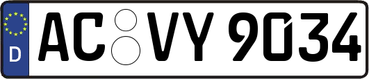 AC-VY9034