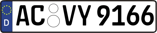 AC-VY9166
