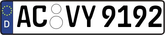 AC-VY9192