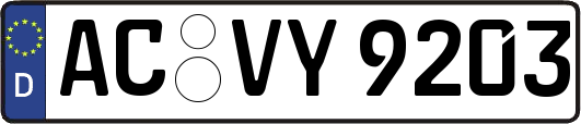 AC-VY9203