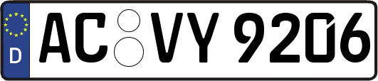 AC-VY9206