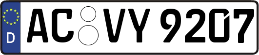 AC-VY9207