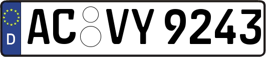 AC-VY9243