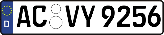AC-VY9256