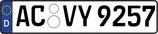 AC-VY9257