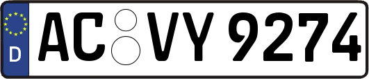 AC-VY9274