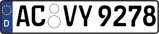AC-VY9278