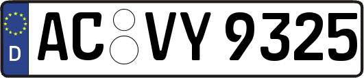 AC-VY9325