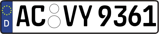 AC-VY9361