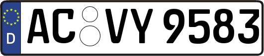 AC-VY9583