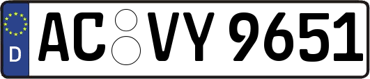 AC-VY9651