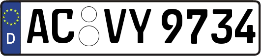 AC-VY9734