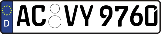 AC-VY9760