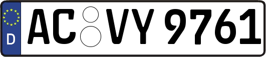 AC-VY9761