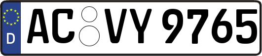 AC-VY9765