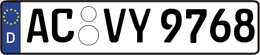 AC-VY9768