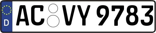 AC-VY9783