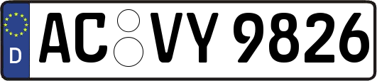 AC-VY9826